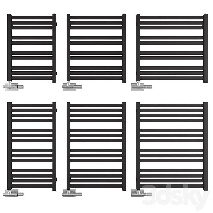 Heated towel rail Terma Marlin